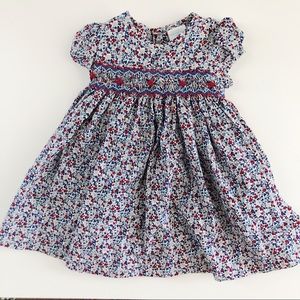 Edgehill Collection Tiny Flowers Dress 6M